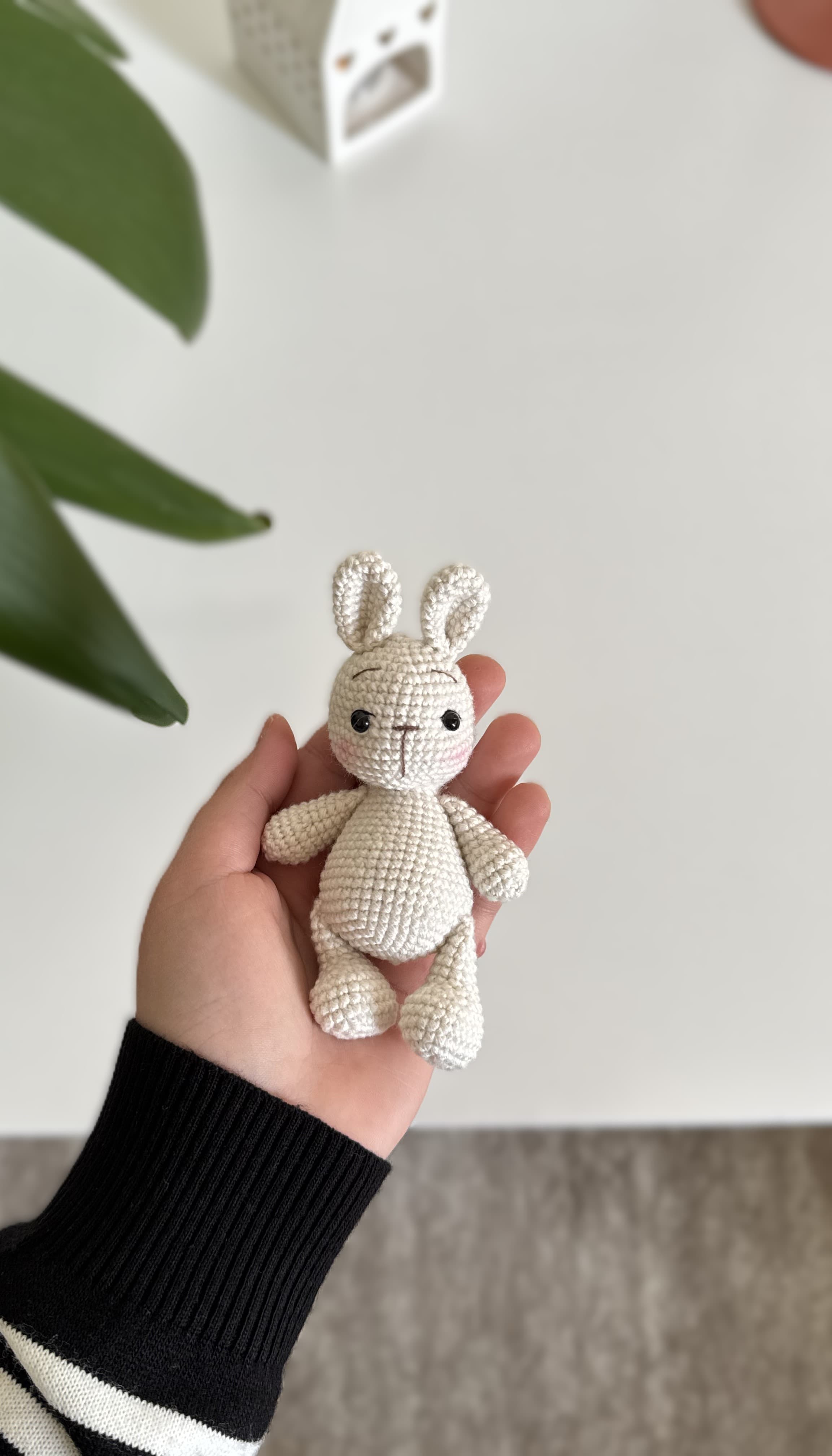 Loopli | Plain Cream Bunny