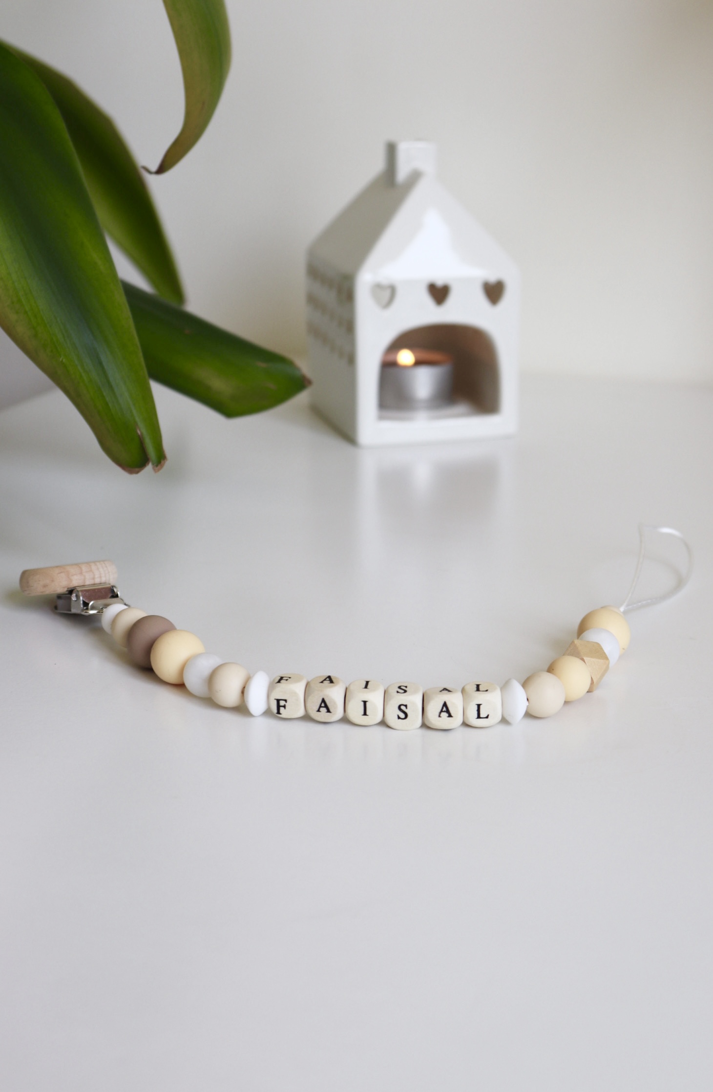 Loopli | Beige Bead Chain