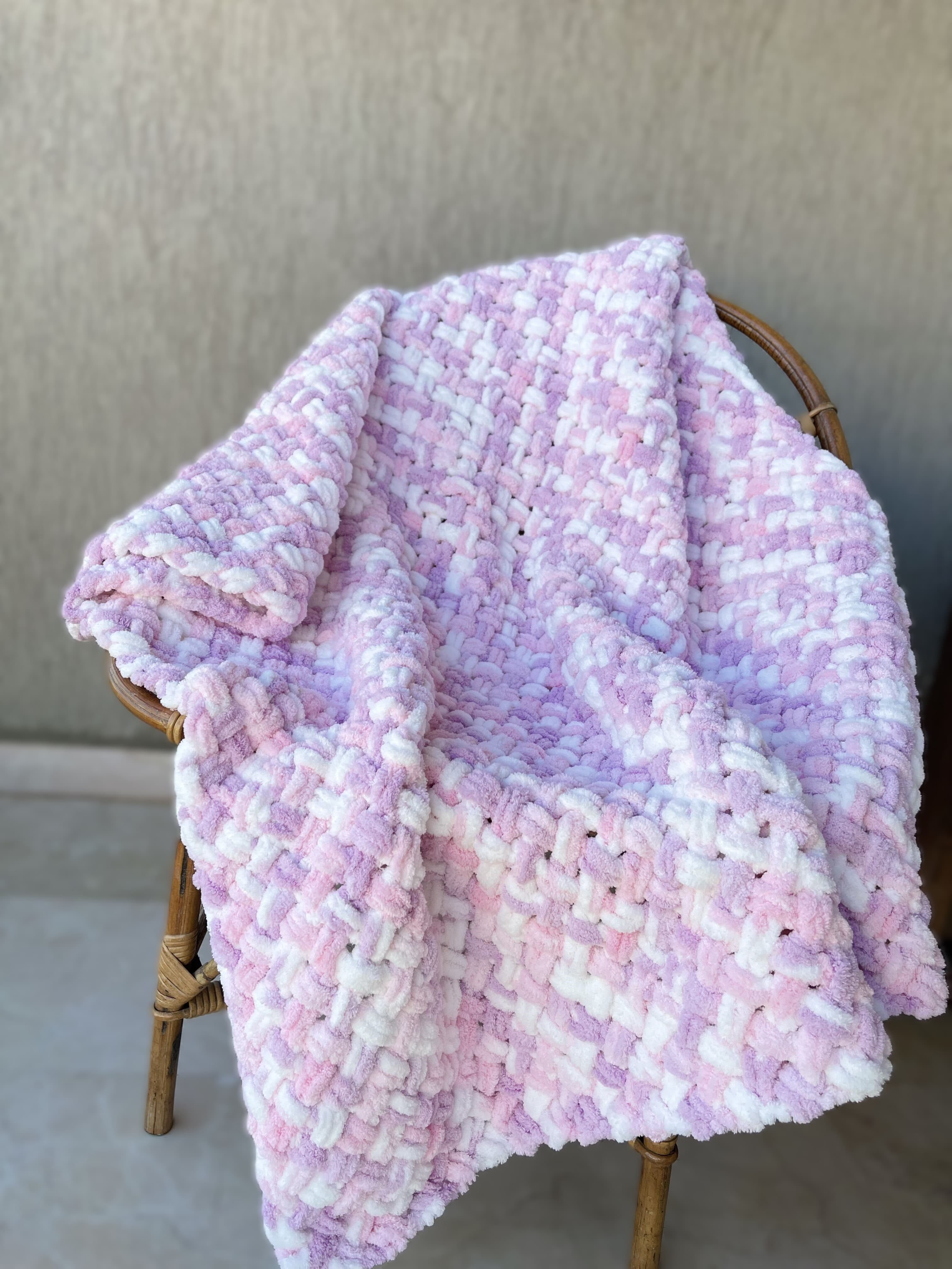 Loopli | Chunky Cross Blanket